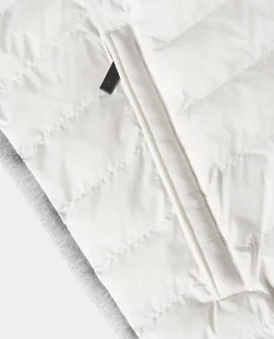 Casaco combinado de malha com capuz