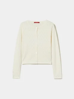 Casaco de malha 100% algodão