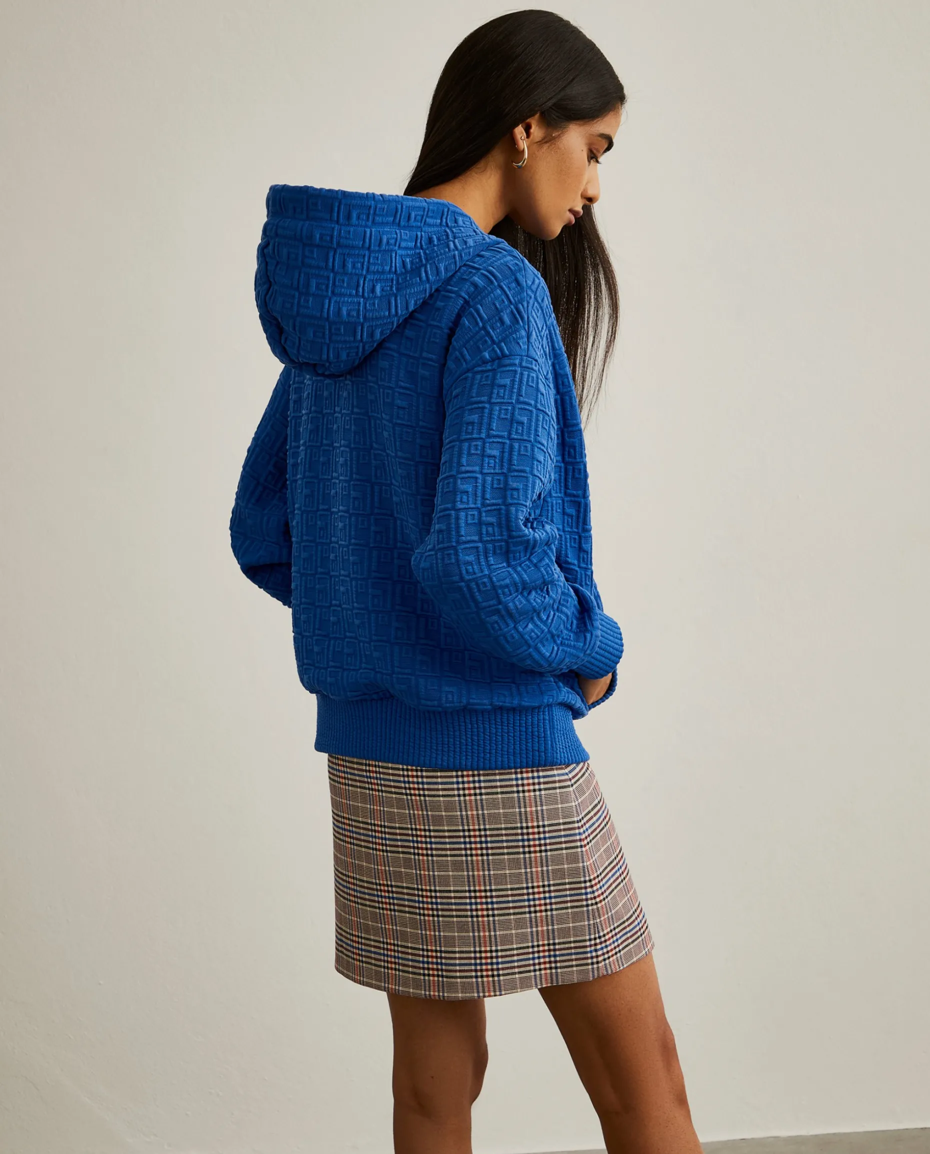 Casaco de malha com monograma