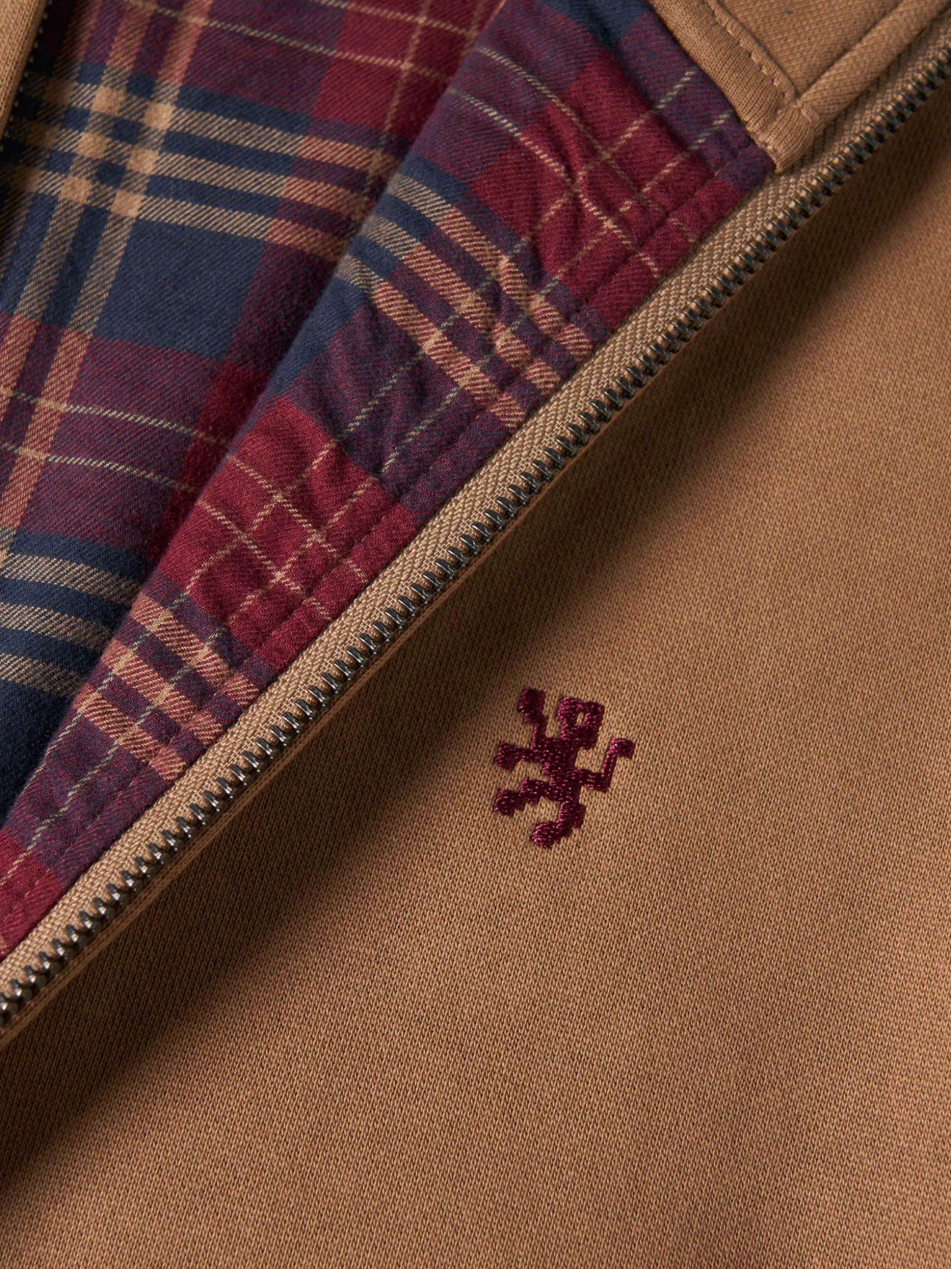 Casaco de malha em algodão gola alta