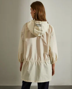 Casaco em tecido técnico