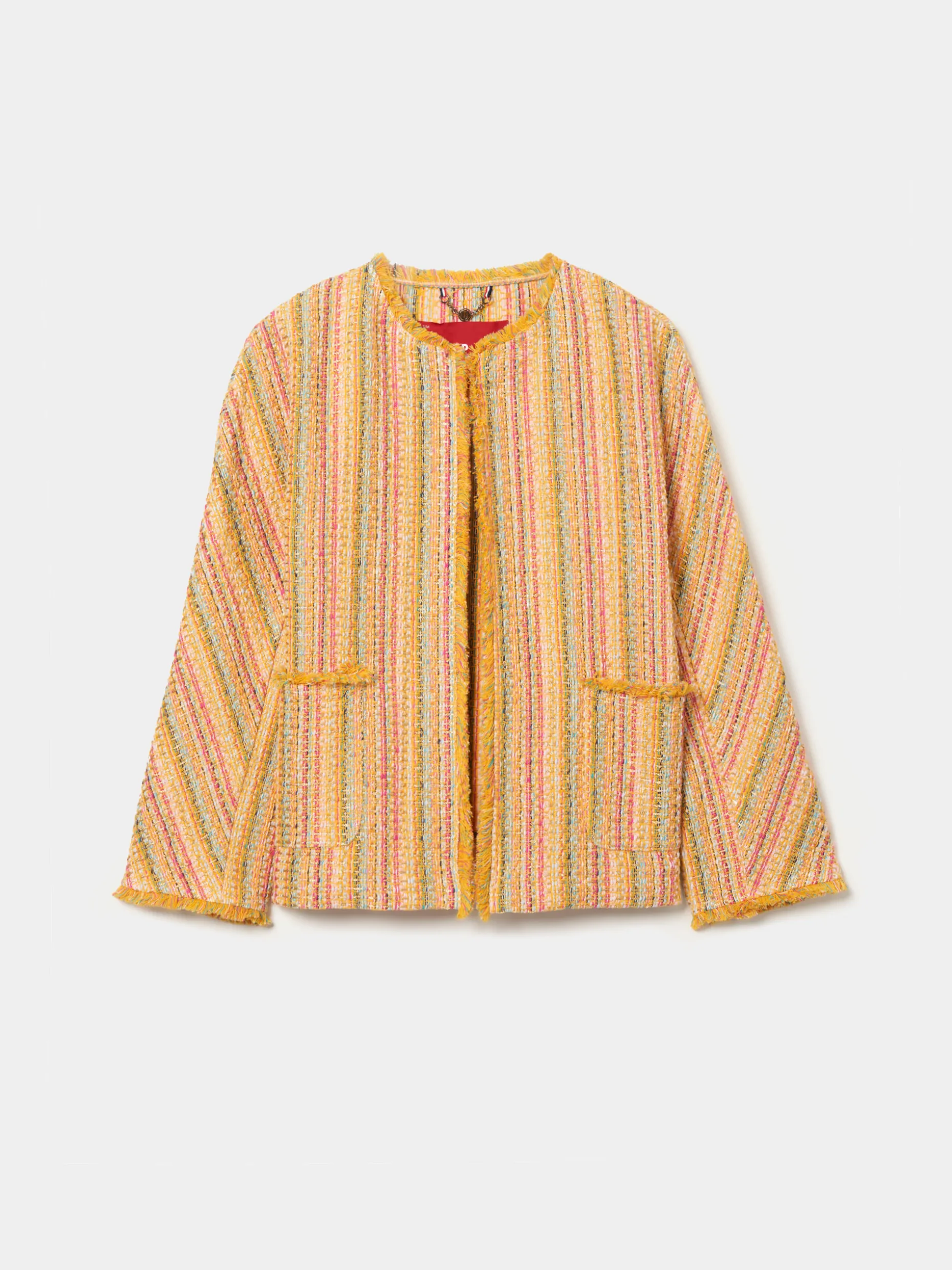 Casaco em Tweed Colorido