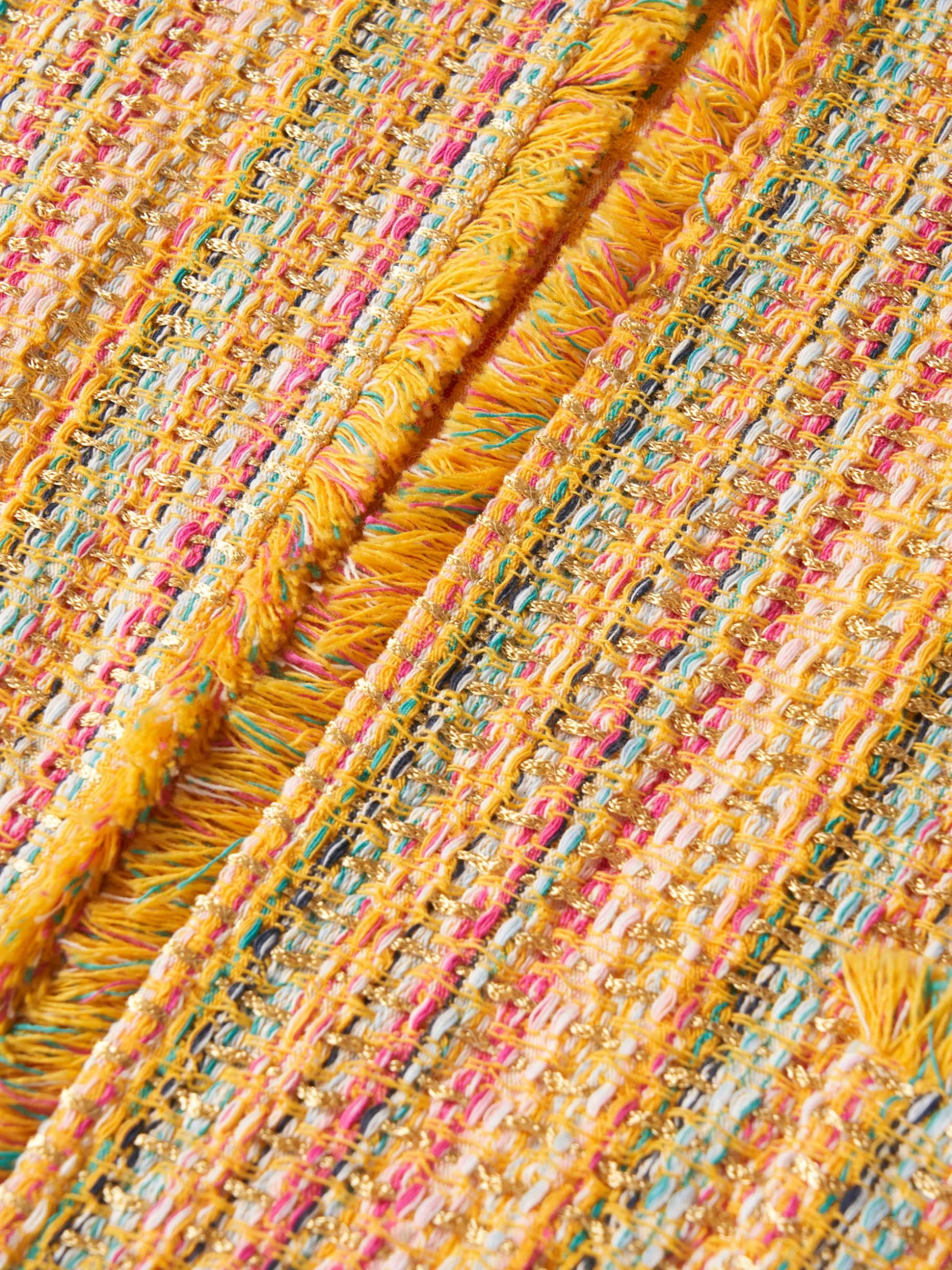 Casaco em Tweed Colorido