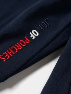 Casaco malha com capuz