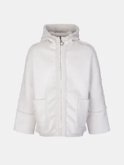 Casaco oversize com capuz