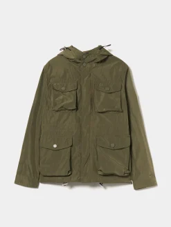 Casaco técnico com capuz