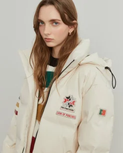 Casaco unissexo acolchoado ski resistente à água 20k