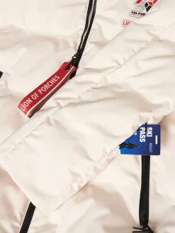 Casaco unissexo acolchoado ski resistente à água 20k