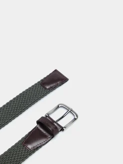 Cinto elástico entrançado