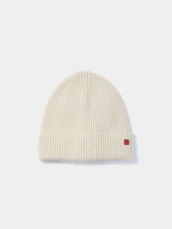 Gorro em malha tricotada 100% lã