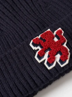 Gorro malha canelada