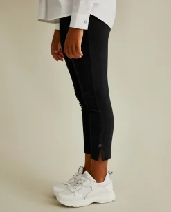 Leggings de veludo canelado