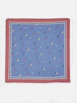 Lenço com padrão floral