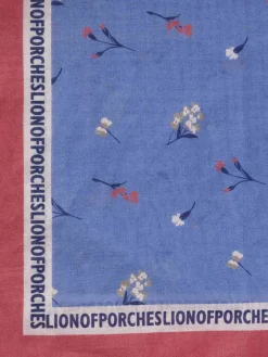 Lenço com padrão floral