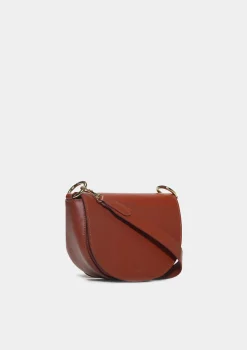 Mala a tiracolo 100% pele