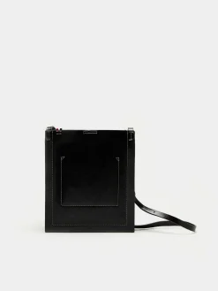 Mini mala retangular a tiracolo