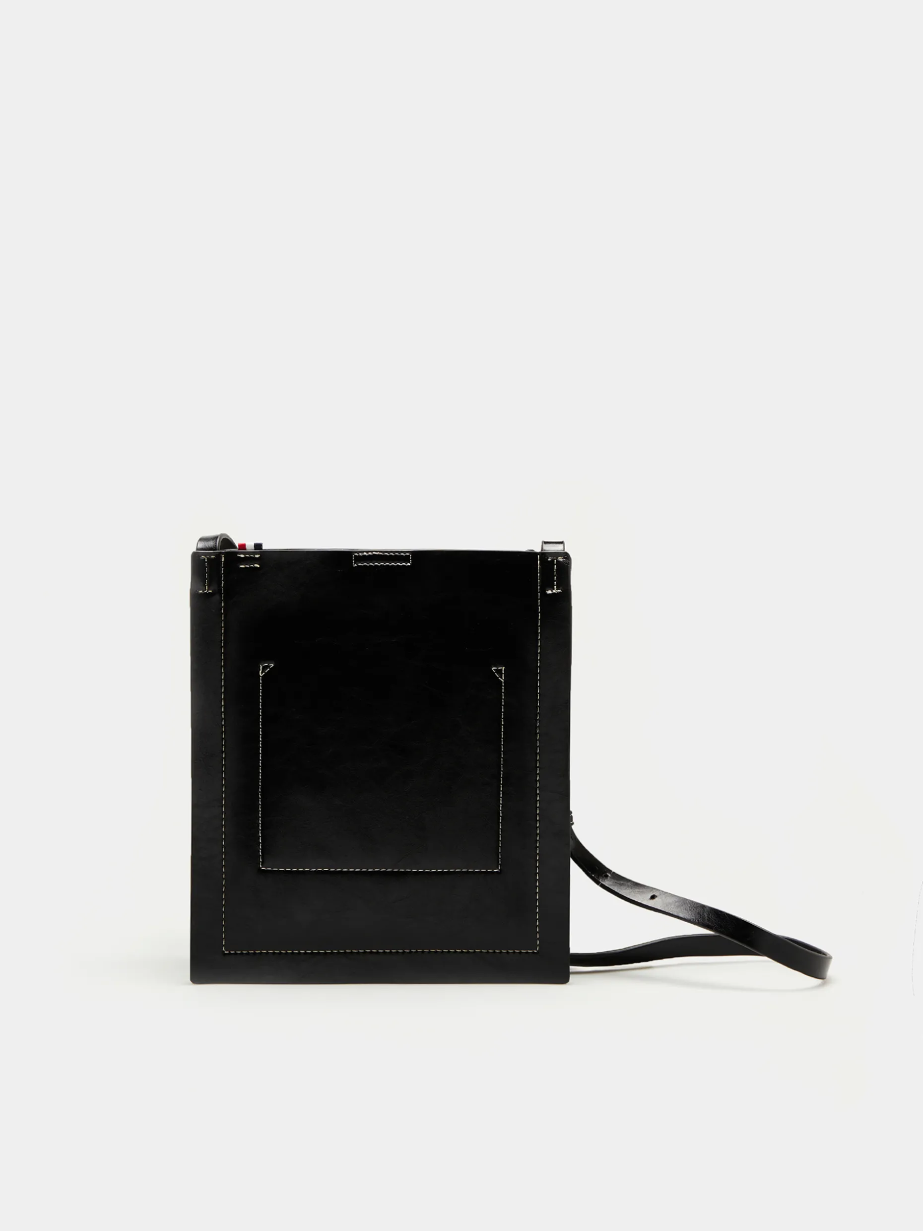 Mini mala retangular a tiracolo