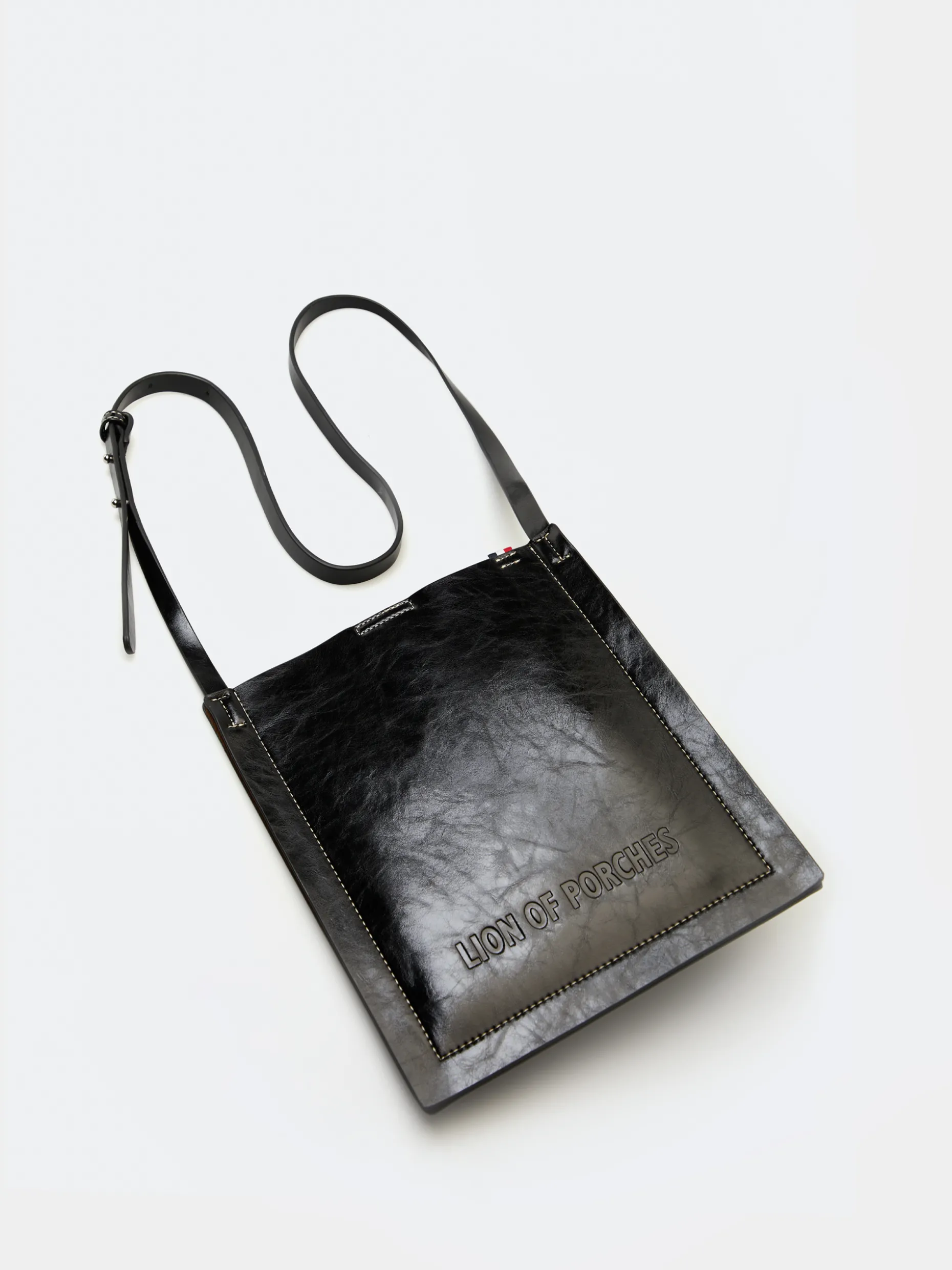 Mini mala retangular a tiracolo