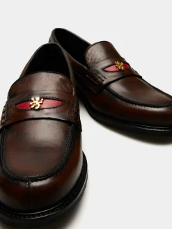 Mocassins clássicos em pele