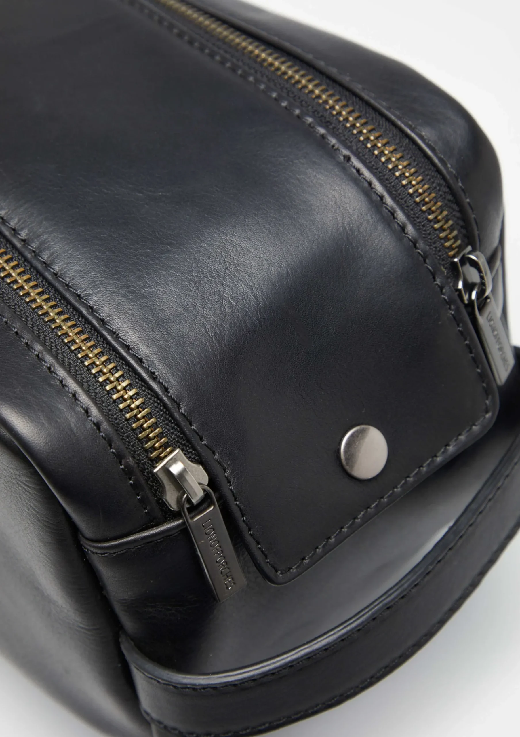 Necessaire retangular 100% pele