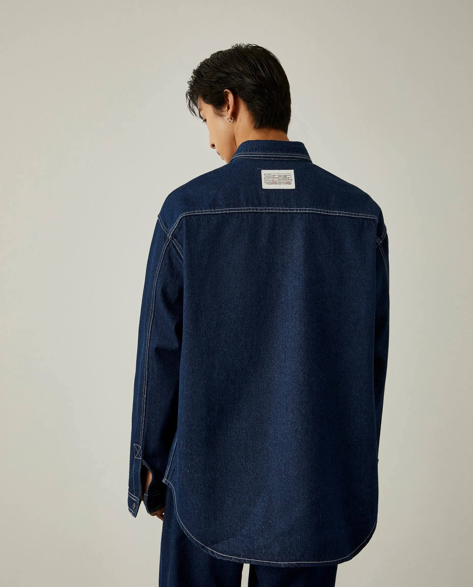 Overshirt denim Lion of Porches x Paatiff