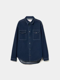 Overshirt denim Lion of Porches x Paatiff