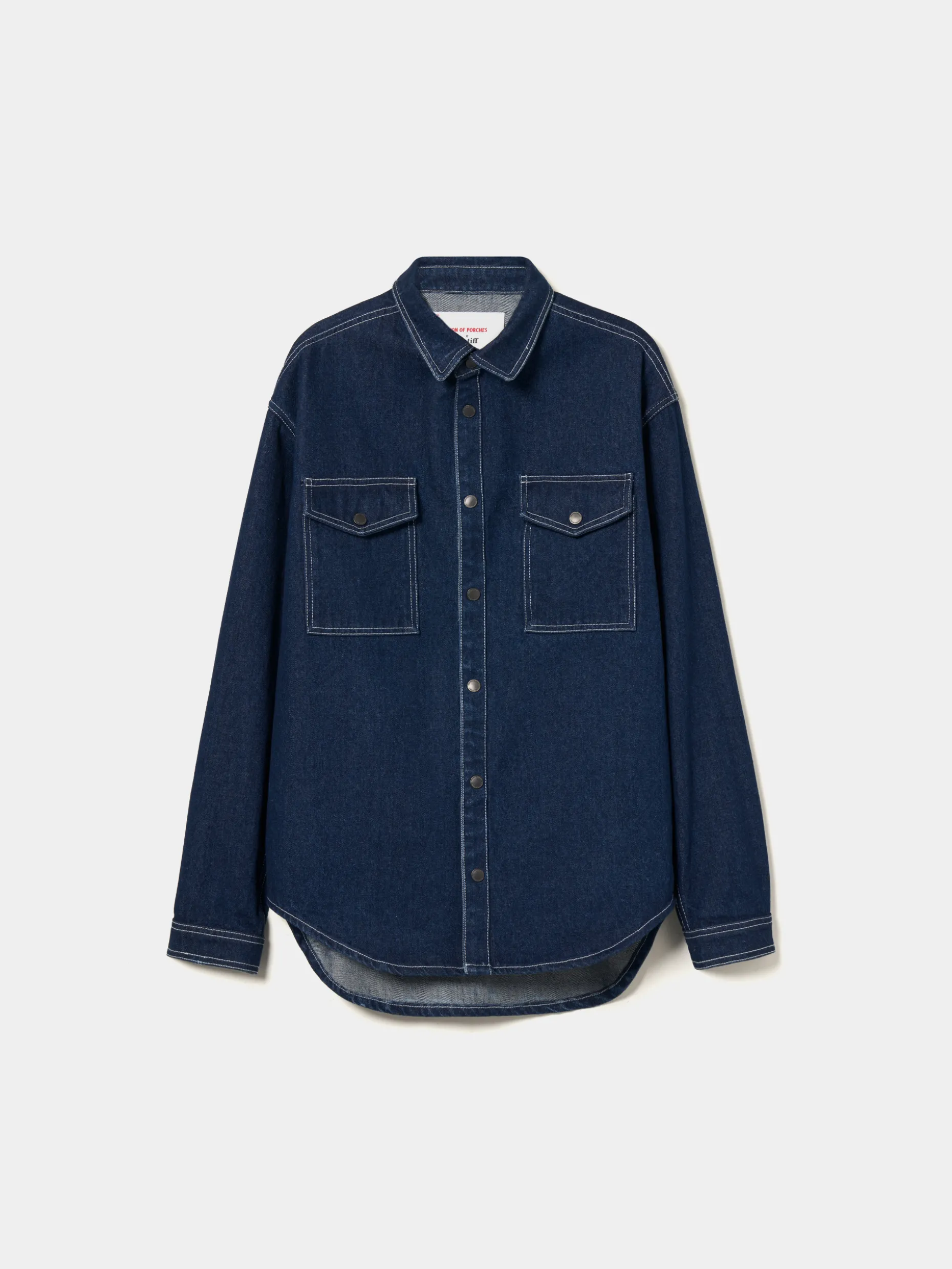 Overshirt denim Lion of Porches x Paatiff