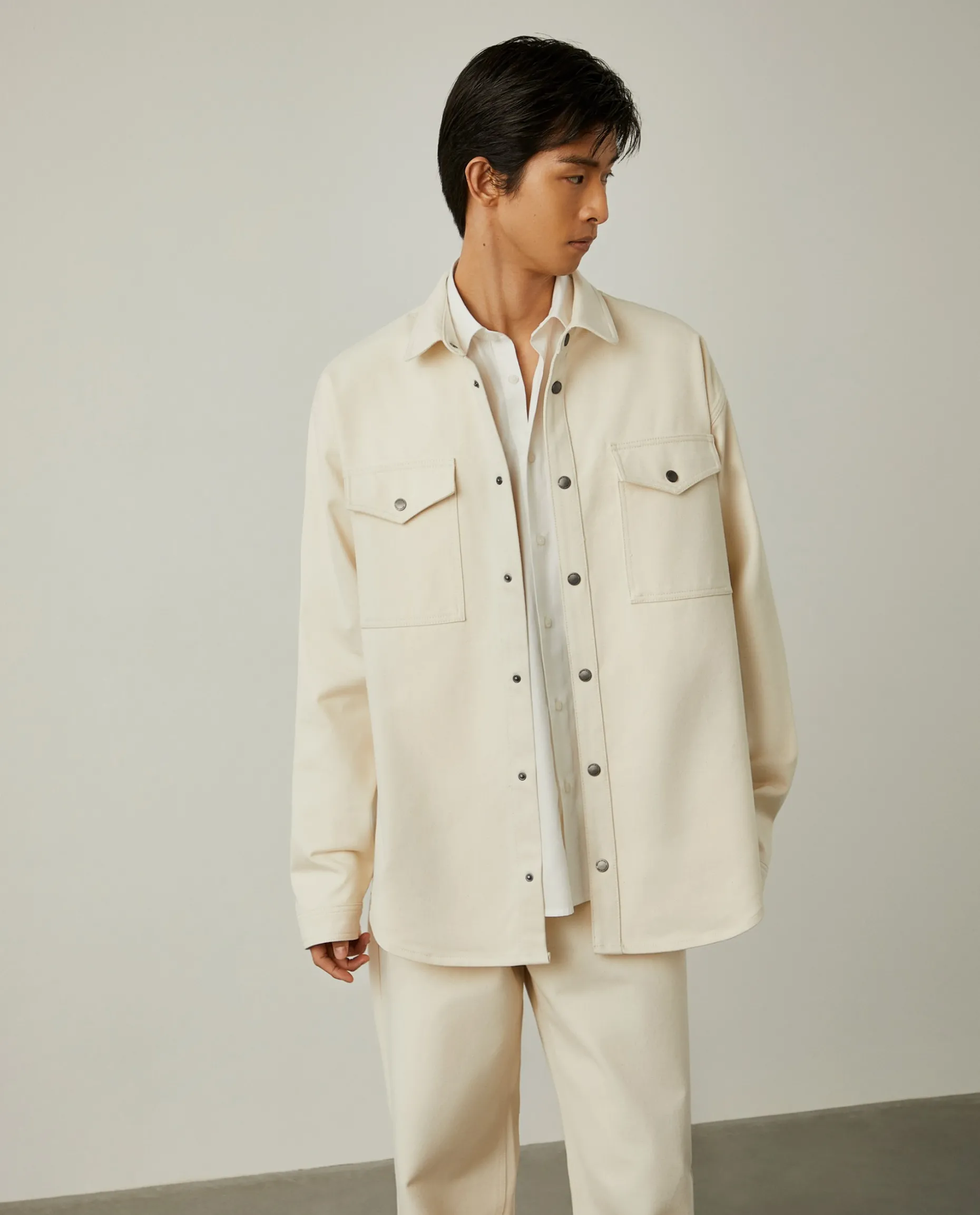 Overshirt denim Lion of Porches x Paatiff