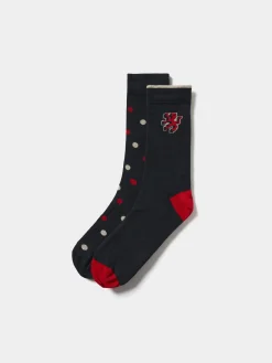 Pack de meias com estampado