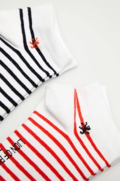 Pack de meias às riscas