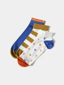 Pack de meias soquetes coloridas