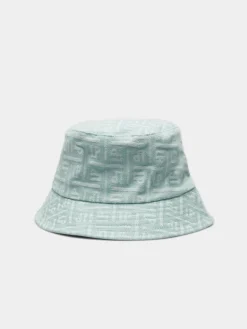 Panamá para mulher com relevo de monograma e etiqueta