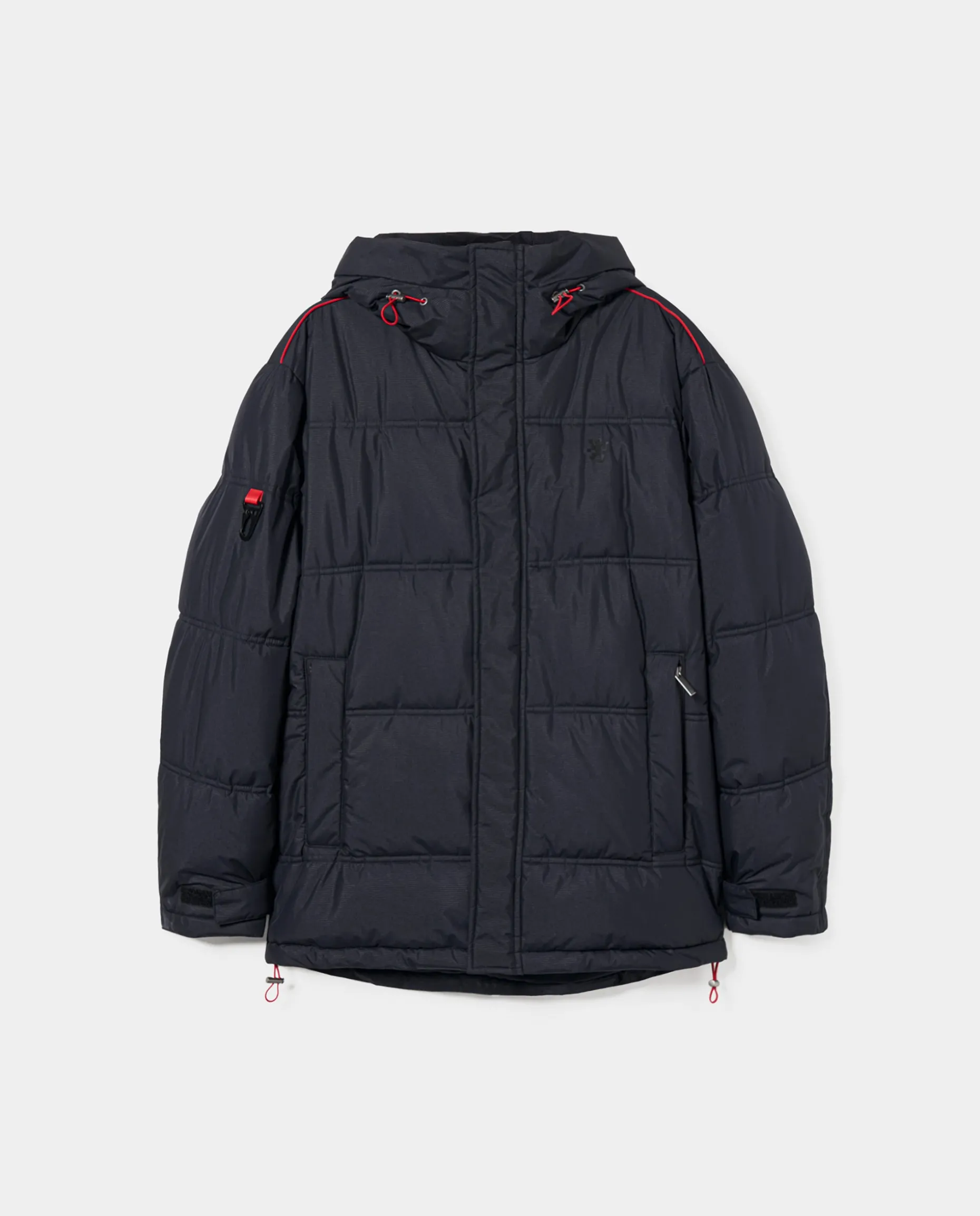 Parka acolchoada com capuz