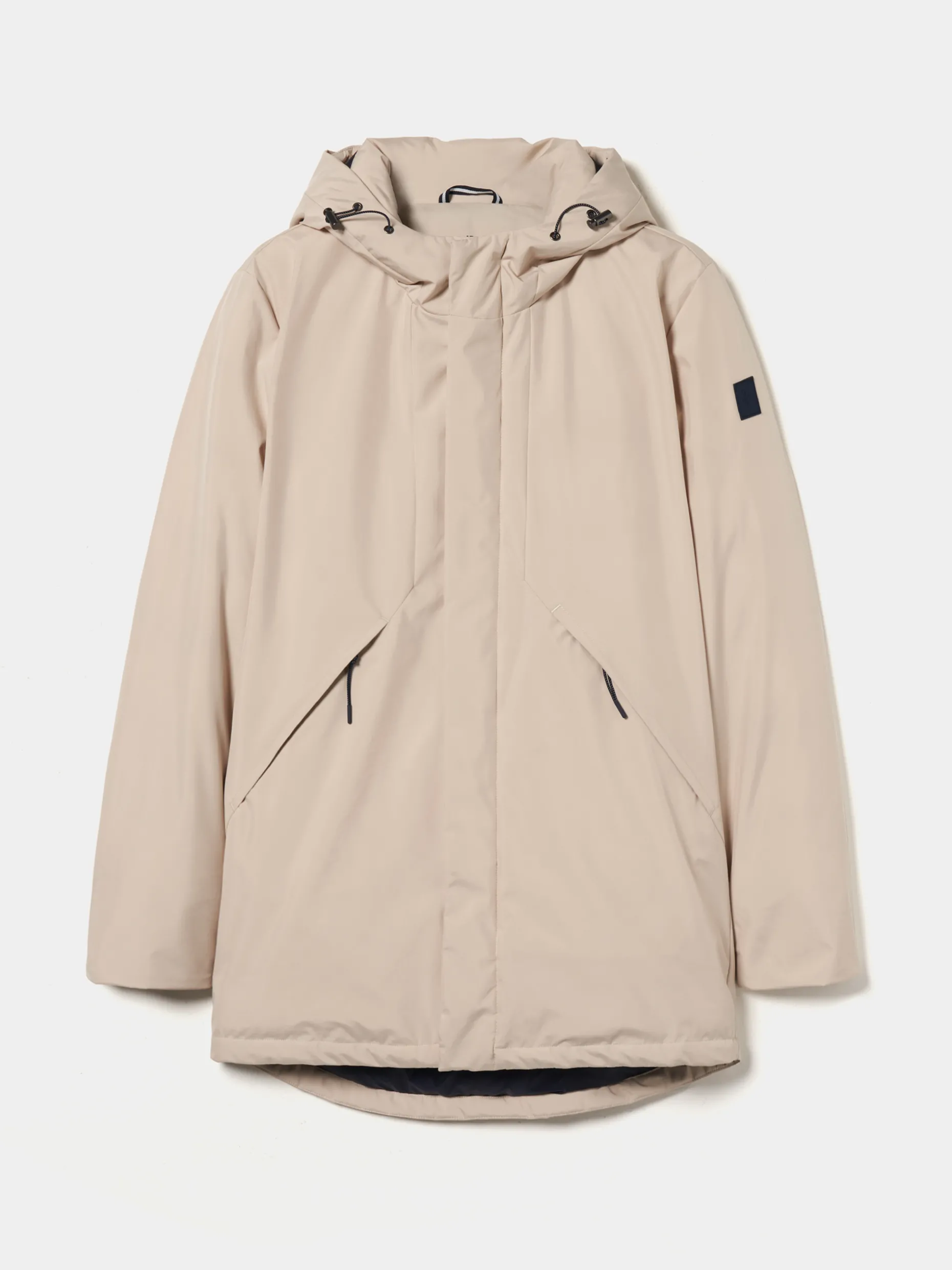 Parka acolchoada com capuz