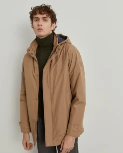 Parka acolchoada com capuz