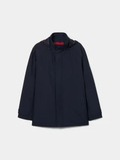 Parka acolchoada com capuz