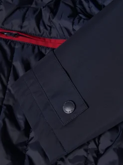 Parka acolchoada com capuz