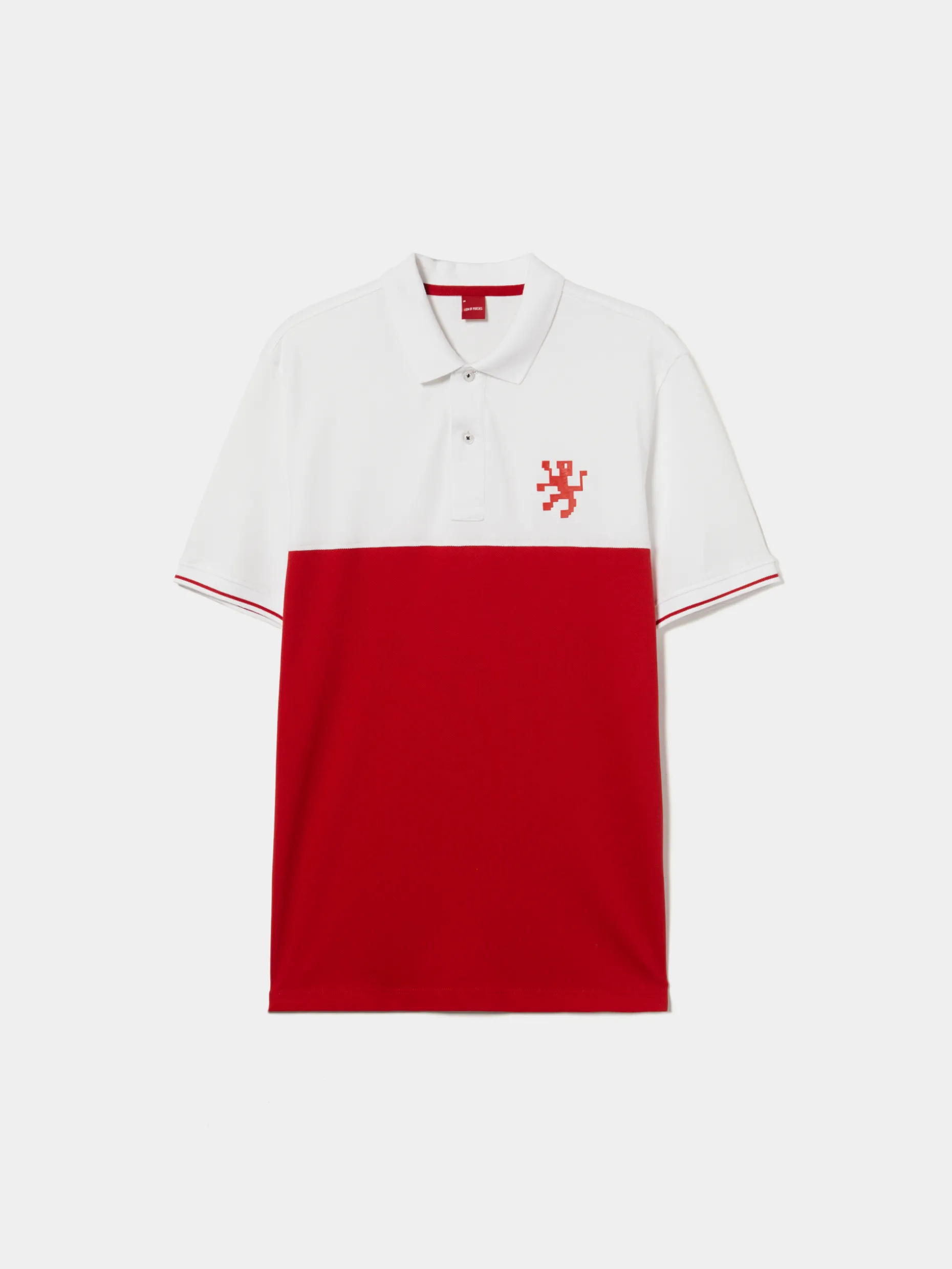 Polo bicolor slim fit