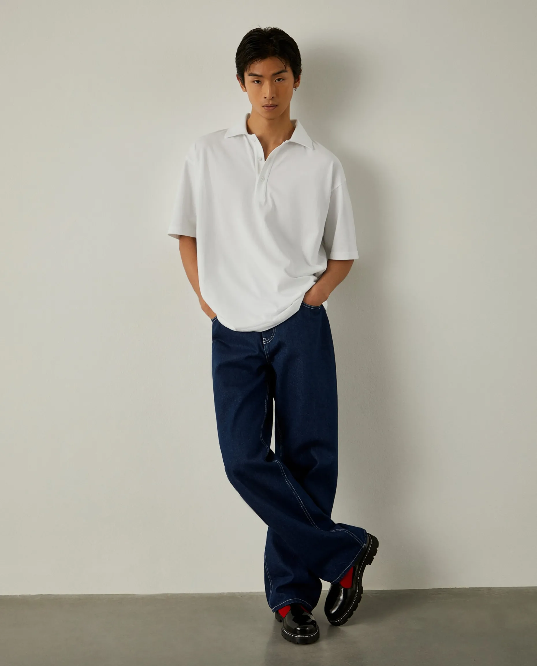 Polo boxy fit Lion of Porches x Paatiff