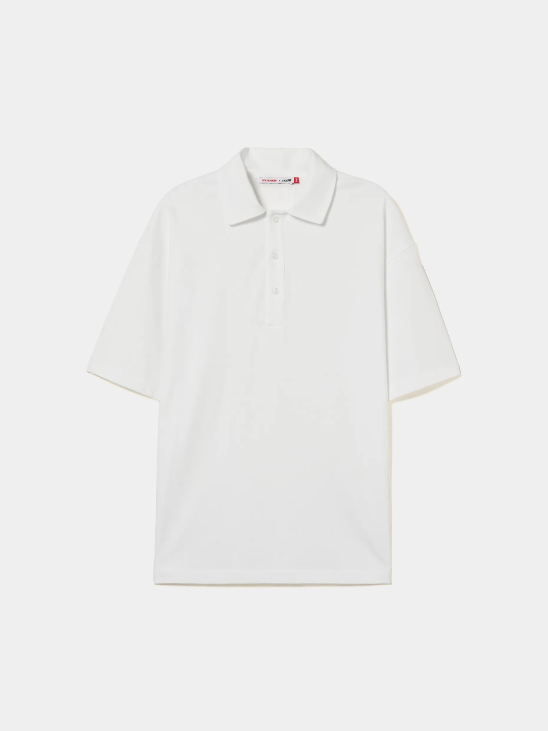 Polo boxy fit Lion of Porches x Paatiff
