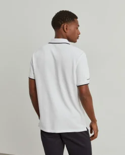 Polo piqué em algodão