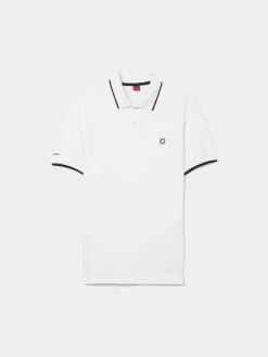 Polo piqué em algodão