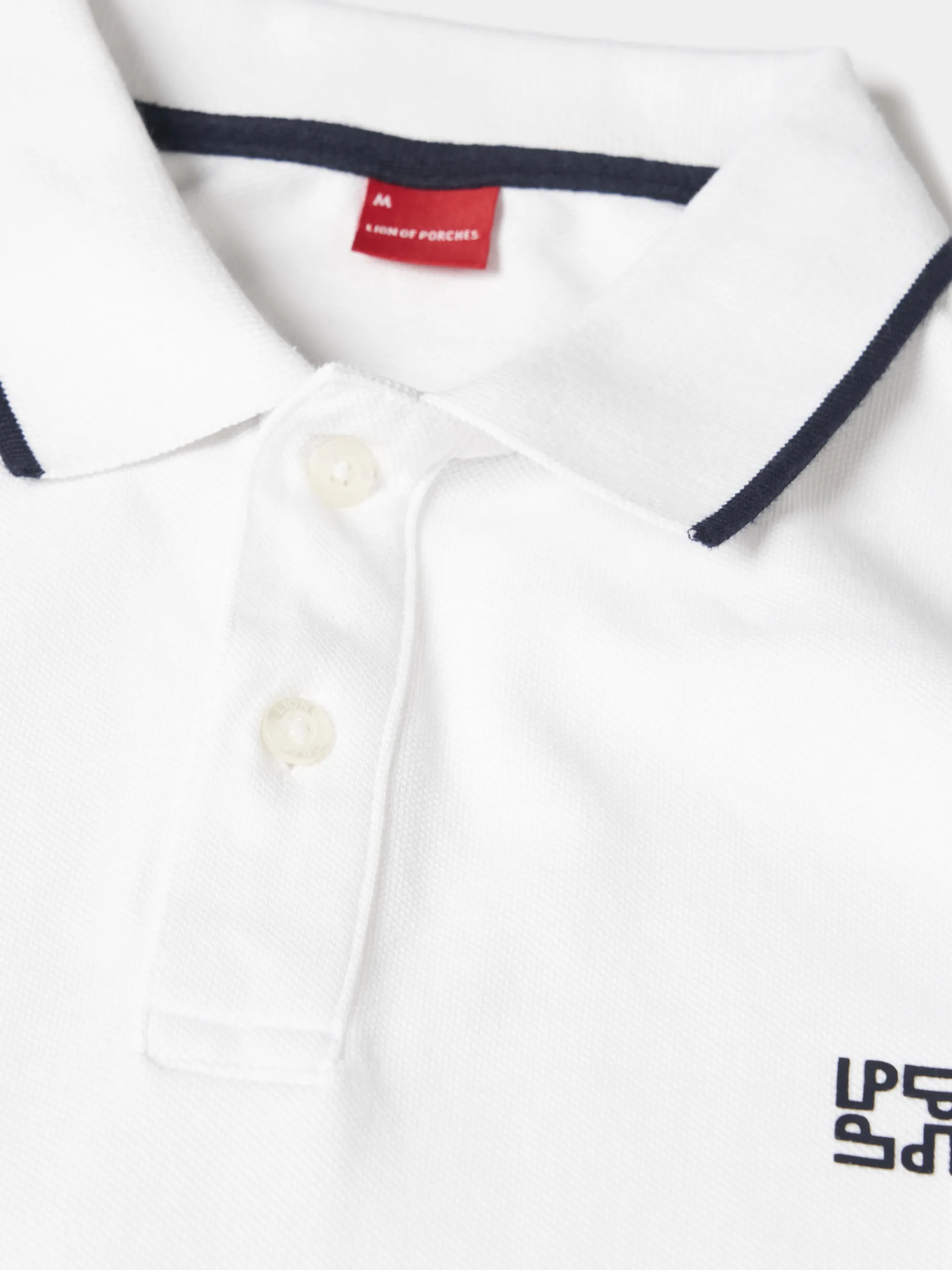 Polo piqué em algodão