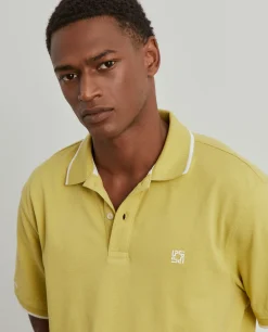 Polo piqué em algodão