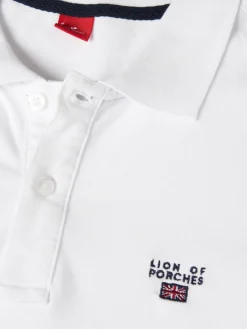 Polo regular fit 100% algodão