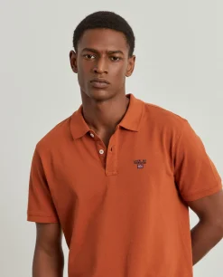 Polo regular fit 100% algodão