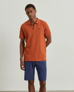 Polo regular fit 100% algodão