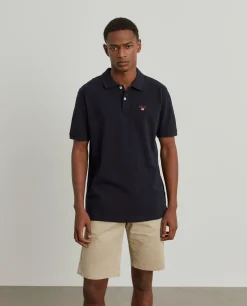 Polo regular fit 100% algodão