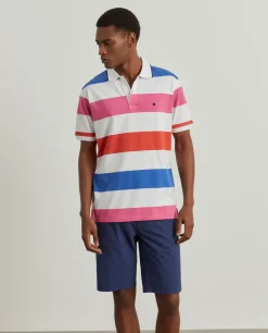 Polo riscas em algodão premium quality