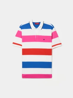 Polo riscas em algodão premium quality